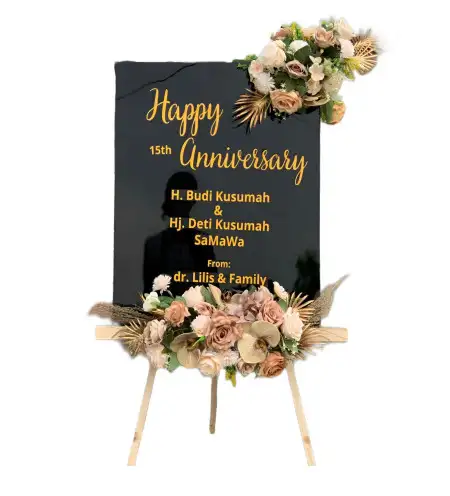 Papan Bunga Akrilik Pagerbarang