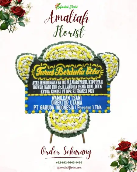 Papan Bunga Duka Pagerbarang